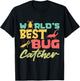 World's best Bug Catcher Entomologist Insects for Boys Girls T-Shirt - T-Shirt | Black