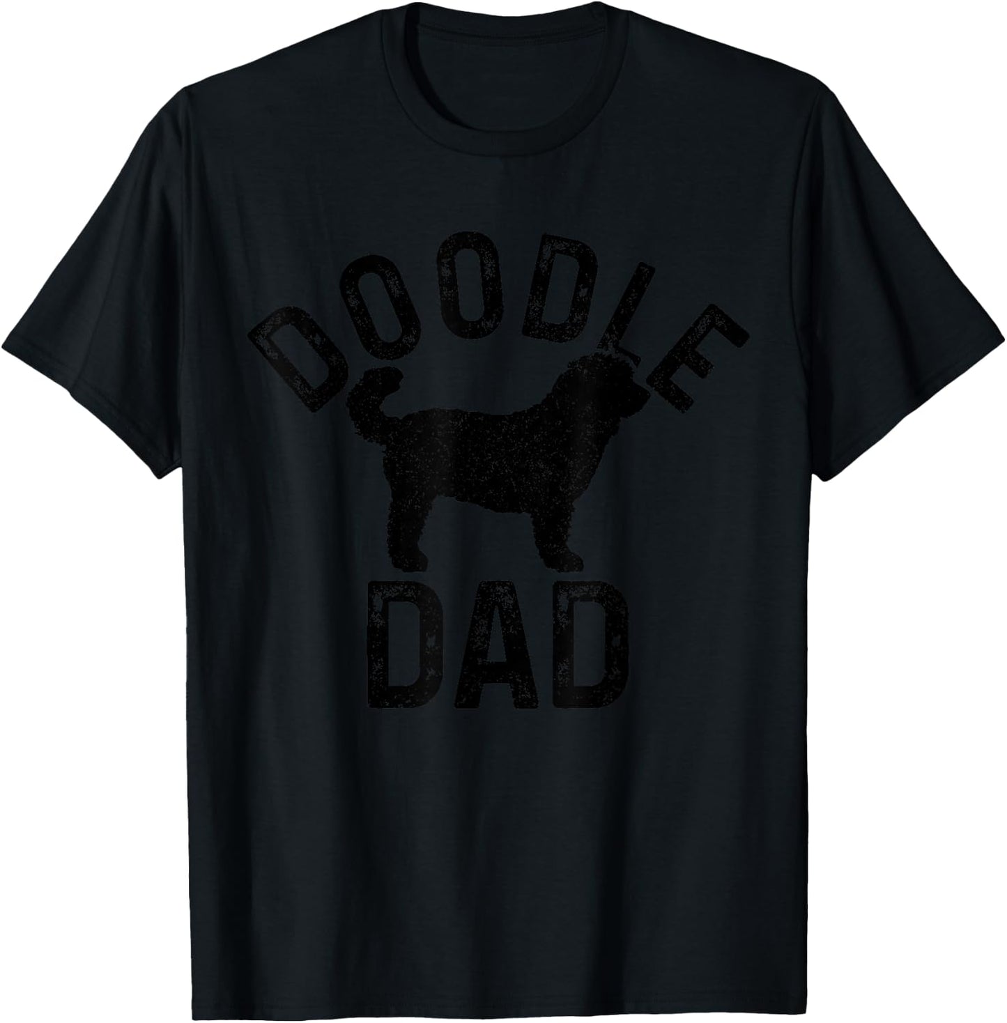 Doodle Dad Goldendoodle Labradoodle Dad Funny Dog Men T-Shirt - T-Shirt | Black