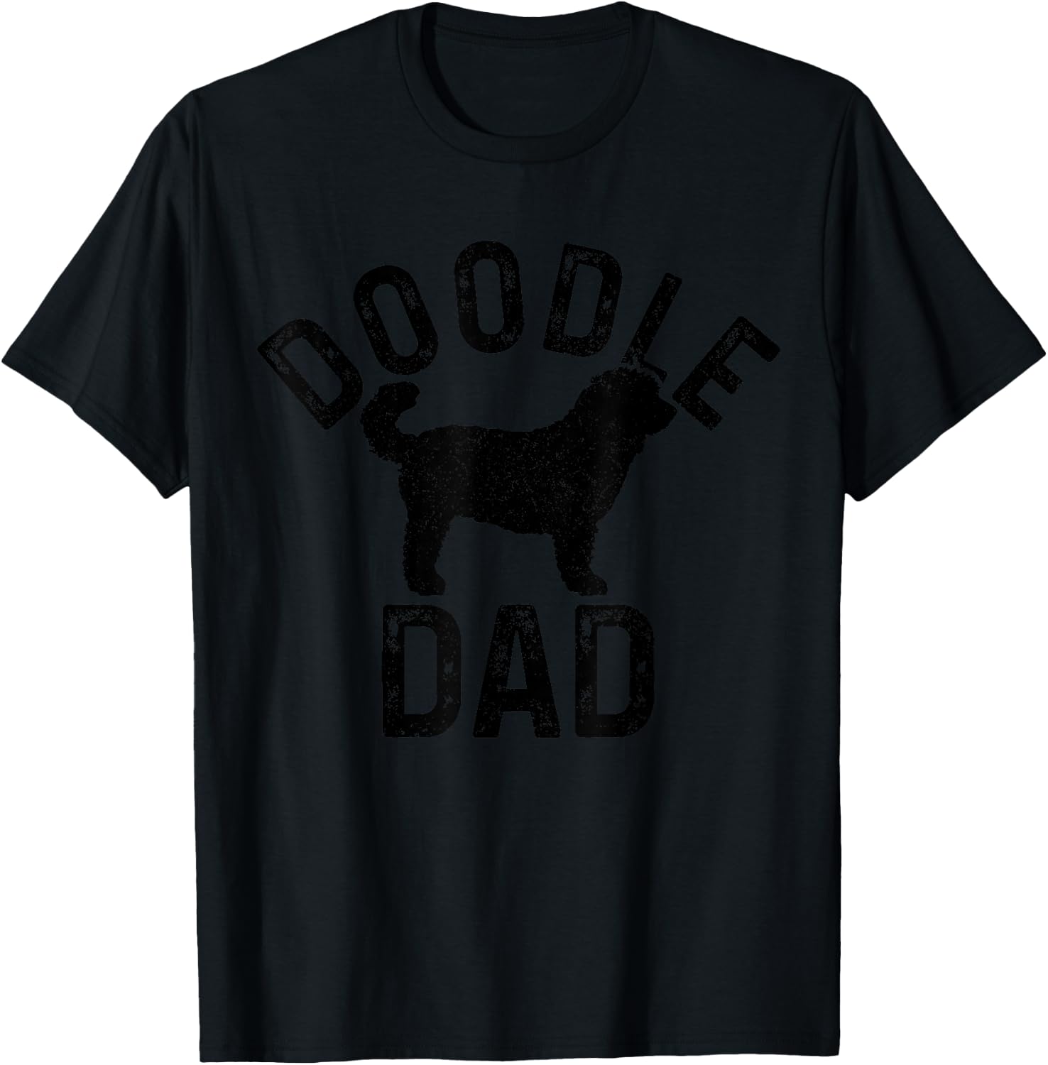 Doodle Dad Goldendoodle Labradoodle Dad Funny Dog Men T-Shirt - T-Shirt | Black
