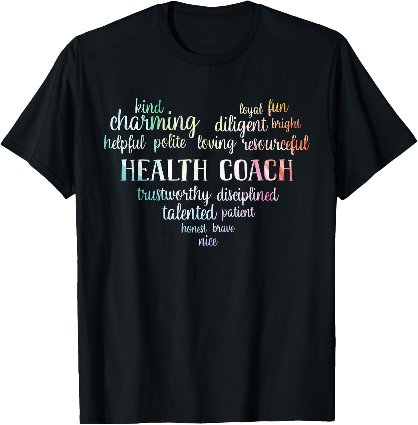 Health Coach T-Shirt - T-Shirt | Black