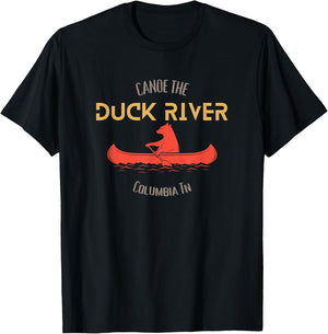 Canoe The Duck River, Columbia Tn T-Shirt - T-Shirt | Black