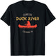 Canoe The Duck River, Columbia Tn T-Shirt - T-Shirt | Black