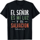 El Señor Es Mi Luz en Espanol Christian Spanish Preachers T-Shirt - T-Shirt | Black