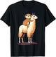 Riding Sloth - Wildlife Llama Animal Nature Lover Zookeeper T-Shirt - T-Shirt | Black