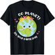 Girl Go Planet Its Your Earth-Day Shirt Cute Kids Toddler T-Shirt - T-Shirt | Black