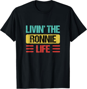 Ronnie Name T-Shirt - T-Shirt | Black