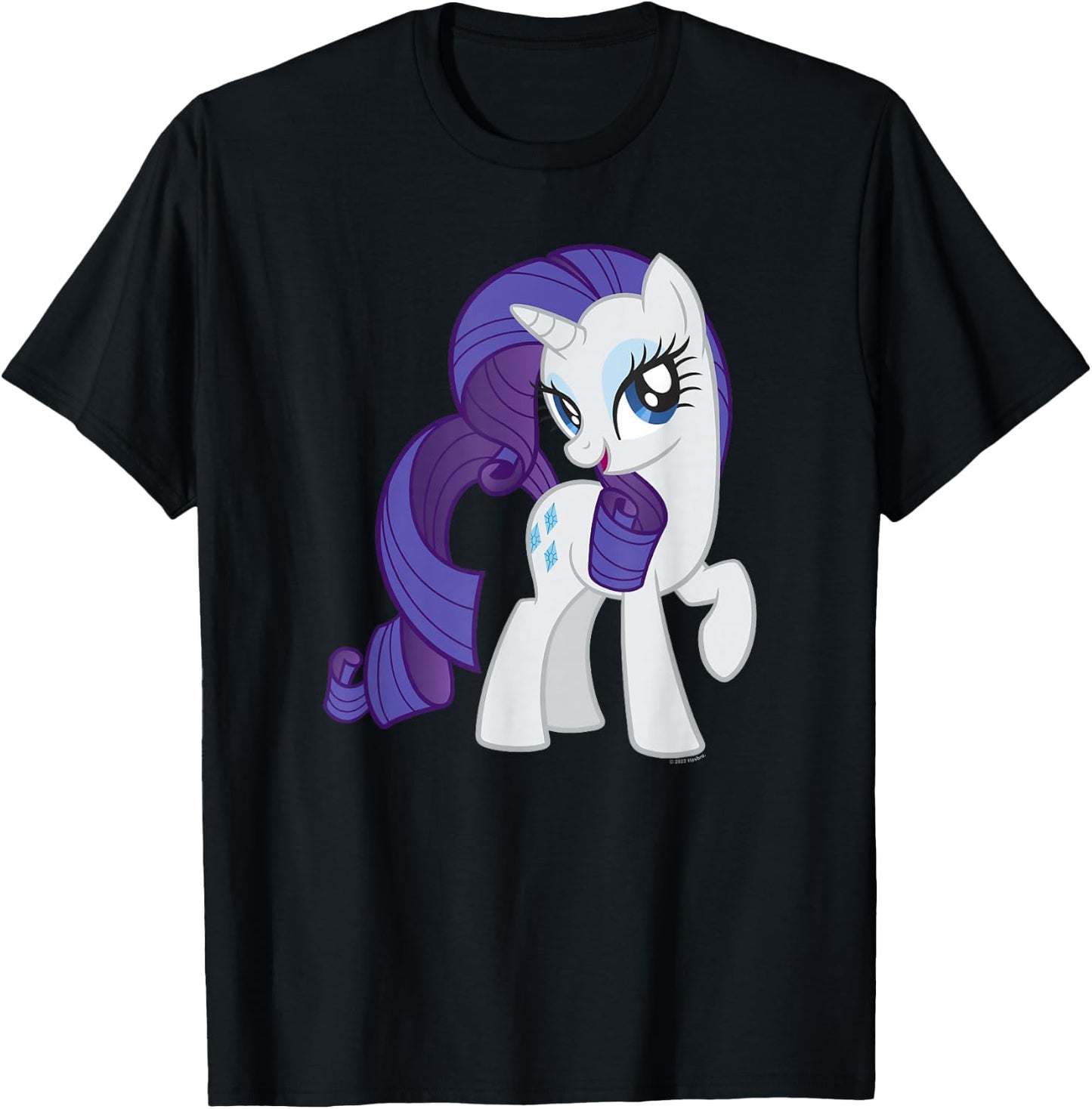 My Little Pony: Friendship is Magic Big Rarity Portrait T-Shirt - T-Shirt | Black