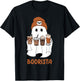 Boorista Ghost with Coffee T-Shirt - T-Shirt | Black