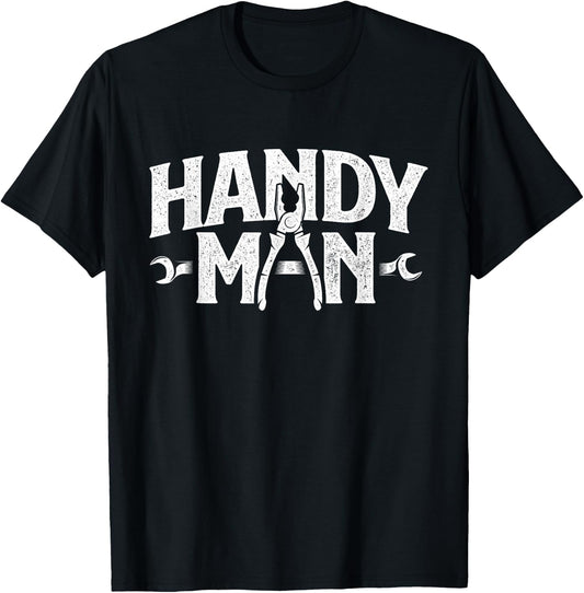 Funny Repairman Shirts - Handyman - Repair Worker Repairman Tinkerer Repairing Fixing T-Shirt - T-Shirt | Black