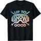 Cool Skiing Design Women Ski Skier Snow Skiing Lover T-Shirt - T-Shirt | Black
