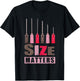 Nurse Size Matter Hypodermic Needle Important Decision T-Shirt - T-Shirt | Black