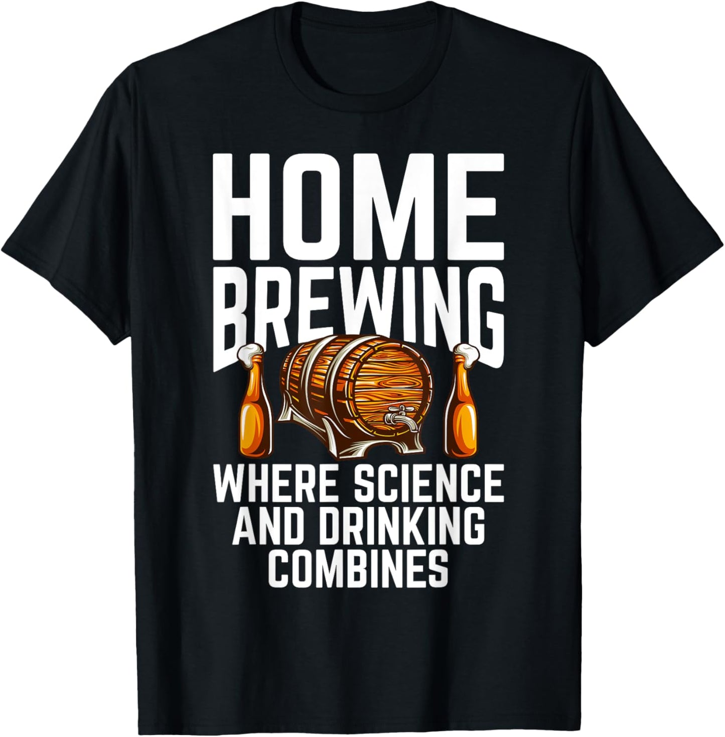 Home Brewing Craft Beer Home Brew Home Brewer T-Shirt - T-Shirt | Black