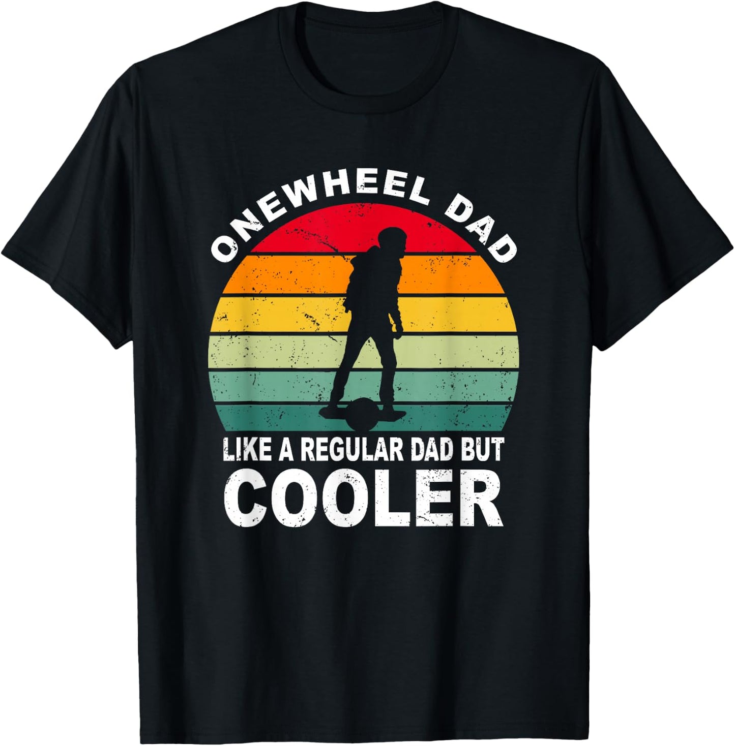 Onewheel GT Cool Dad One Wheel GTS T-Shirt - T-Shirt | Black