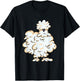 Silkie Chicken Smooth Cuddly Bird Silk Chicken Silky Chicken T-Shirt - T-Shirt | Black