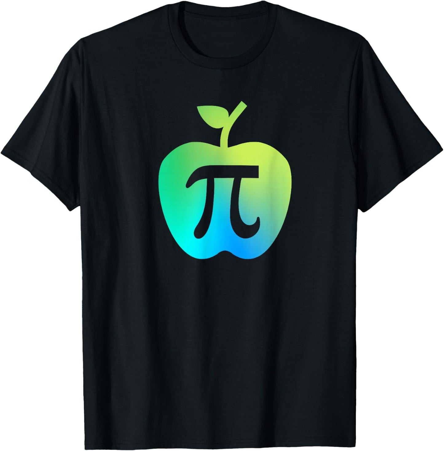 Happy Pi Day Cute Apple Pie 3.14 Funny Science Math Teacher T-Shirt - T-Shirt | Black