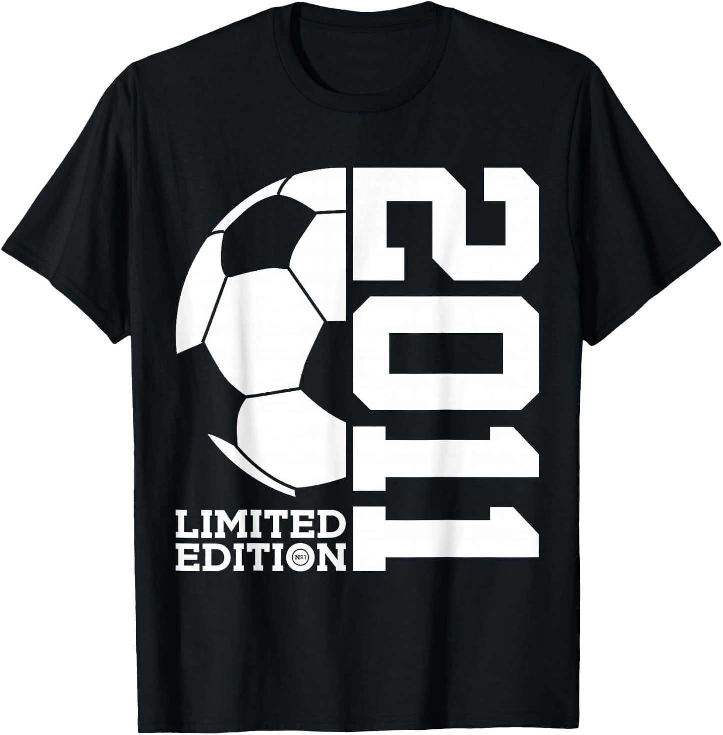 15th BIRTHDAY SOCCER LIMITED EDITION 2011 T-Shirt - T-Shirt | Black