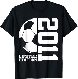 15th BIRTHDAY SOCCER LIMITED EDITION 2011 T-Shirt - T-Shirt | Black
