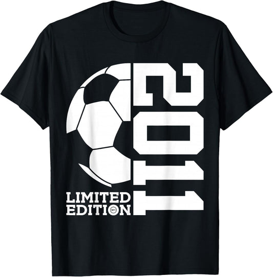 15th BIRTHDAY SOCCER LIMITED EDITION 2011 T-Shirt - T-Shirt | Black