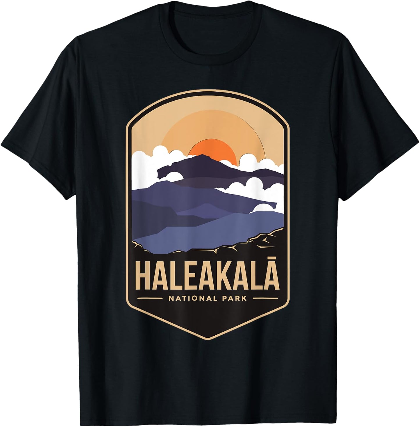Haleakala National Park 1961 Hawaii T-Shirt - T-Shirt | Black