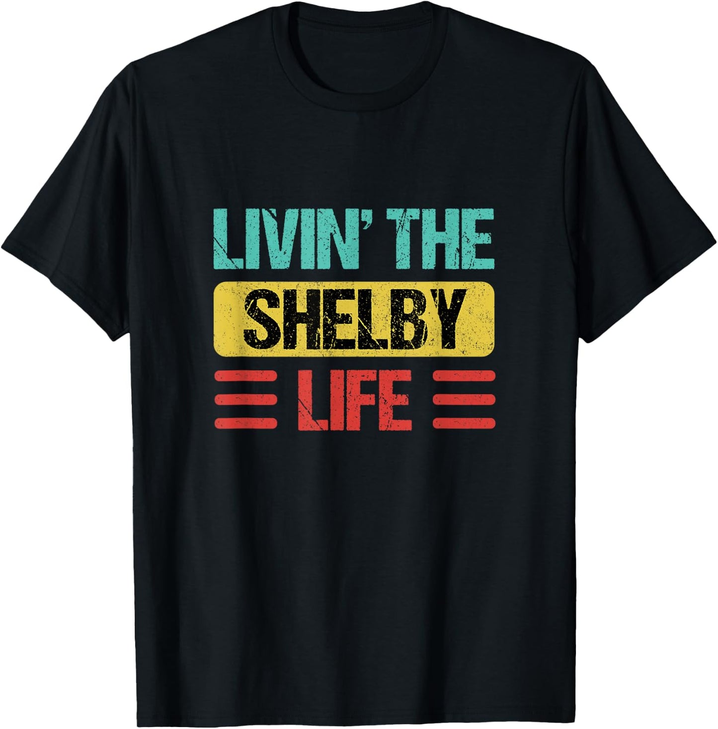 Shelby Name T-Shirt - T-Shirt | Black