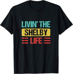 Shelby Name T-Shirt - T-Shirt | Black