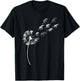 Dandelion Elephants Stuff for Elephant Lover | Elephant T-Shirt - T-Shirt | Black
