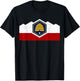 State Flag of Utah New 2024 Beehive Design T-Shirt - T-Shirt | Black