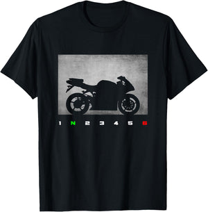 Motorcycle Apparel - Motorcycle T-Shirt - T-Shirt | Black