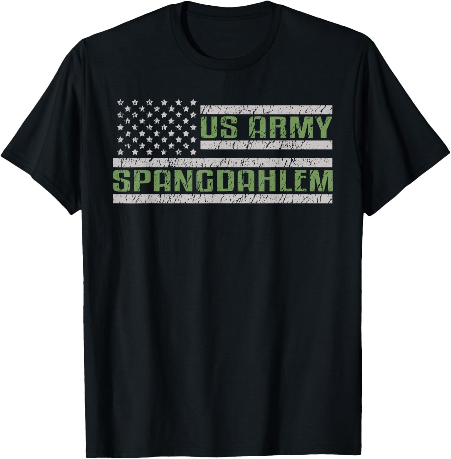 Spangdahlem US Military Installation Army Base T-Shirt - T-Shirt | Black