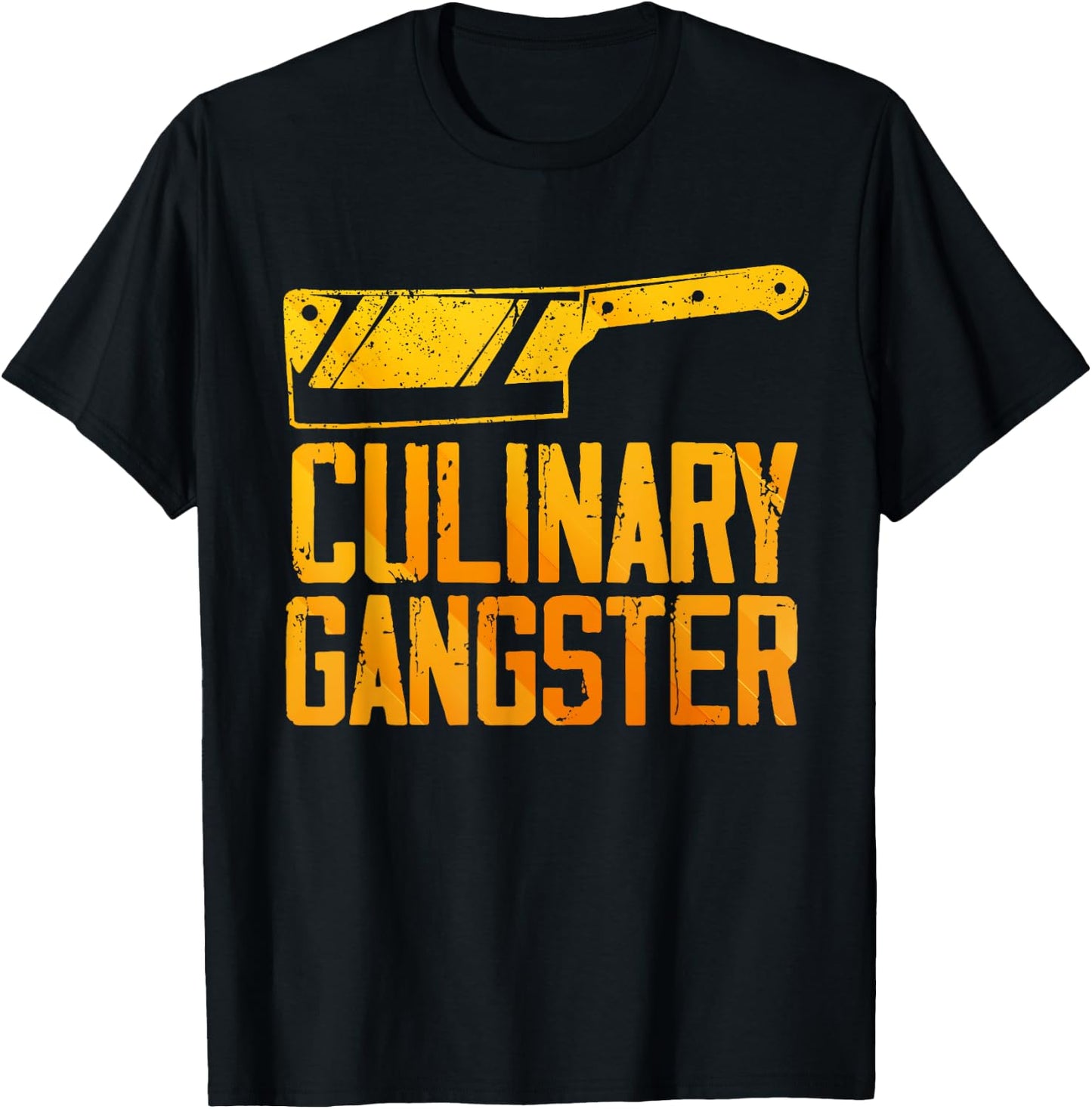 Funny Chef Art Men Women Restaurant Food Cooking Chef T-Shirt - T-Shirt | Black