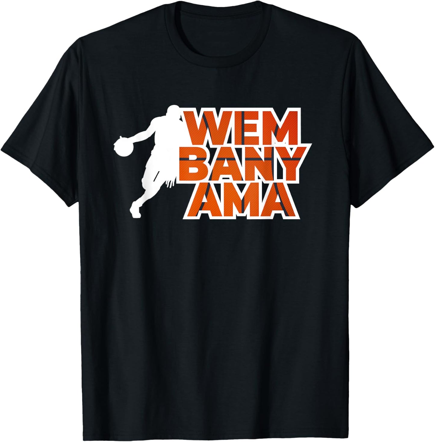 Wembanyama Basketball Amazing Gift Fan T-Shirt - T-Shirt | Black
