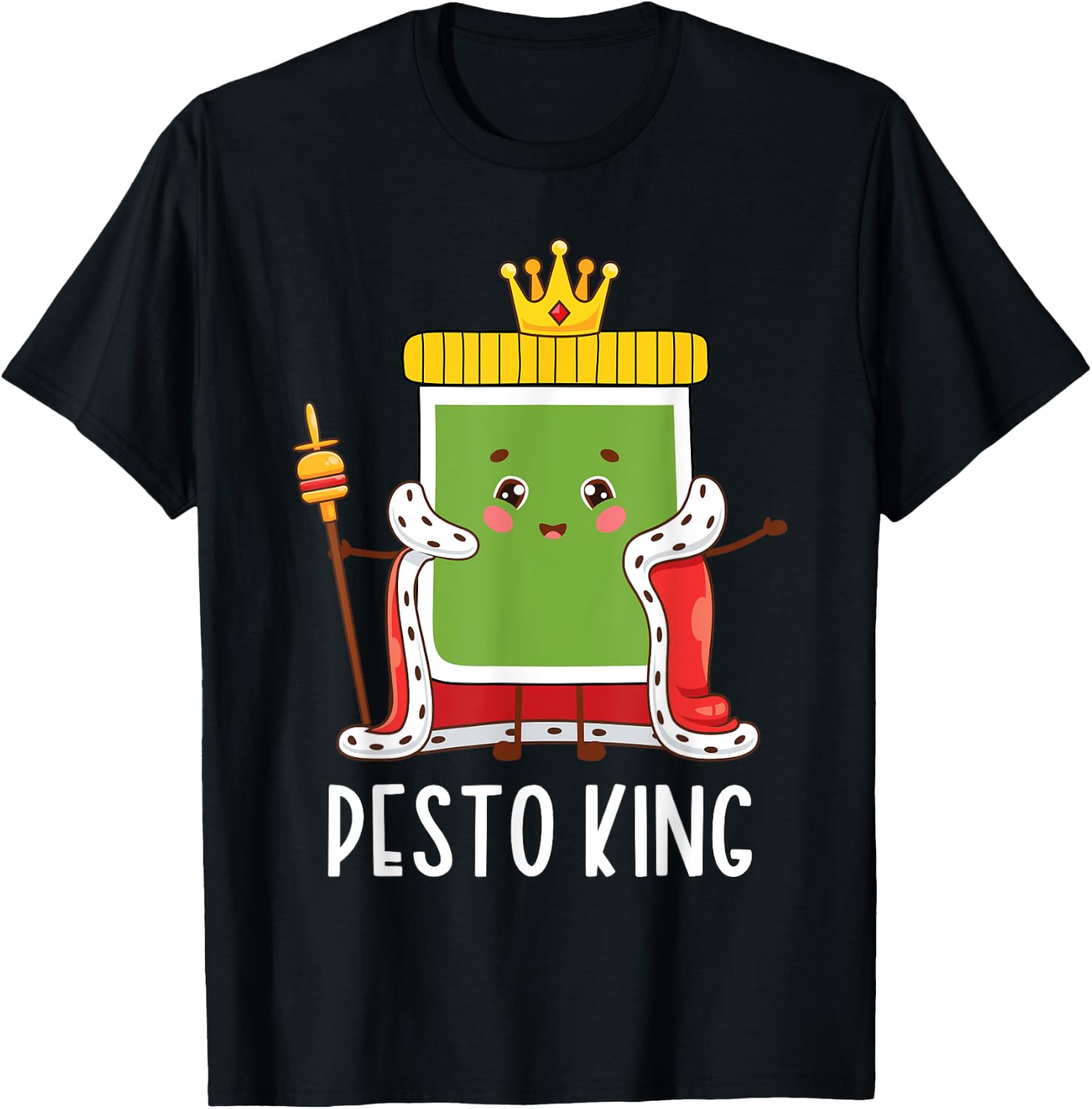 Pesto King T-Shirt - T-Shirt | Black