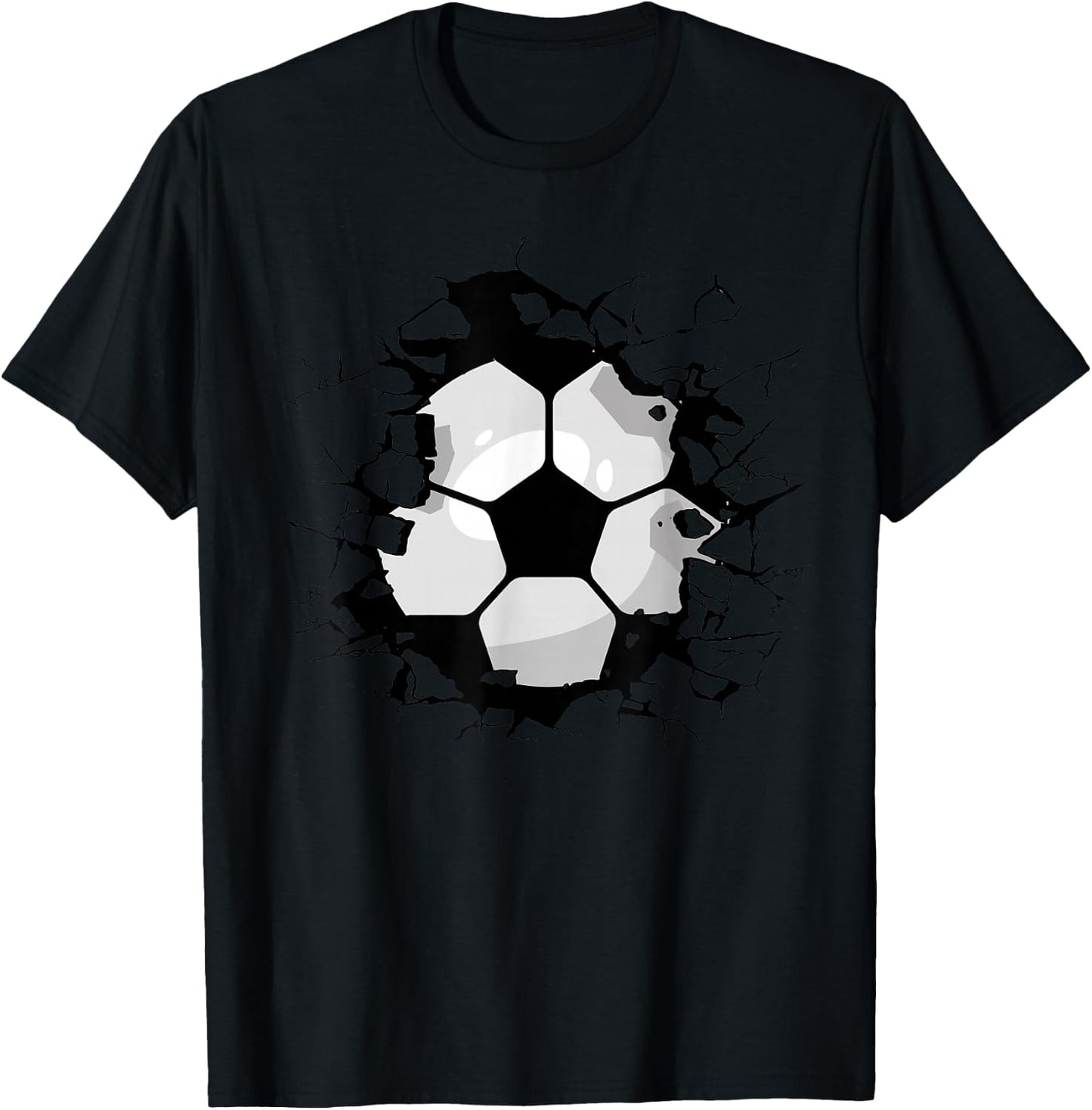 Soccer T-Shirt - T-Shirt | Black