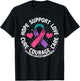 Thyroid Cancer Support Family Thyroid Cancer Awareness T-Shirt - T-Shirt | Black