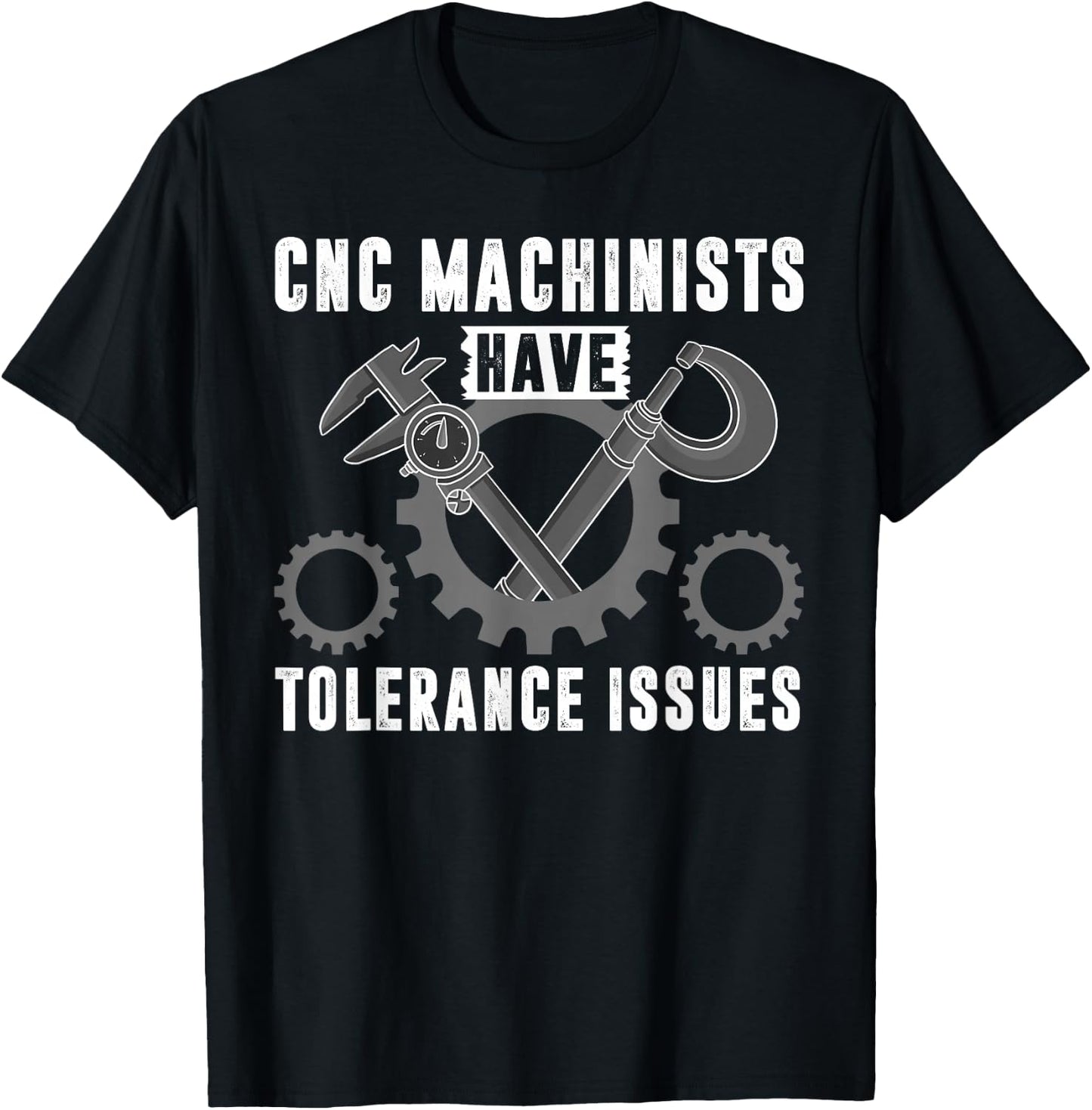 Cool CNC Machinist Design Women CNC Machine Operator T-Shirt - T-Shirt | Black