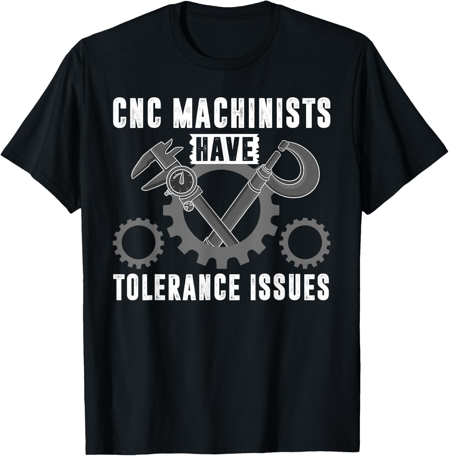 Cool CNC Machinist Design Women CNC Machine Operator T-Shirt - T-Shirt | Black