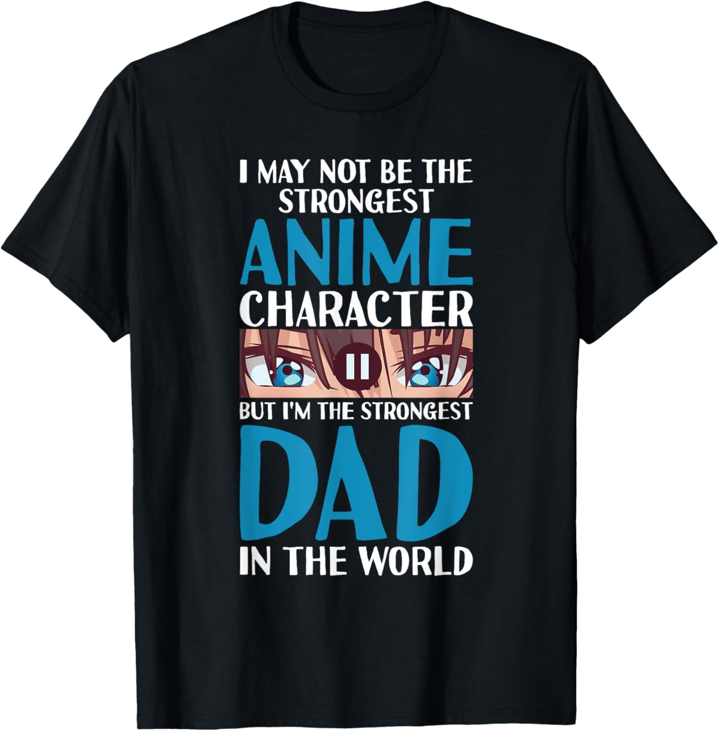 Anime Dad Jokes Funny Father's Day Anamae Otaku Manga Japan T-Shirt - T-Shirt | Black