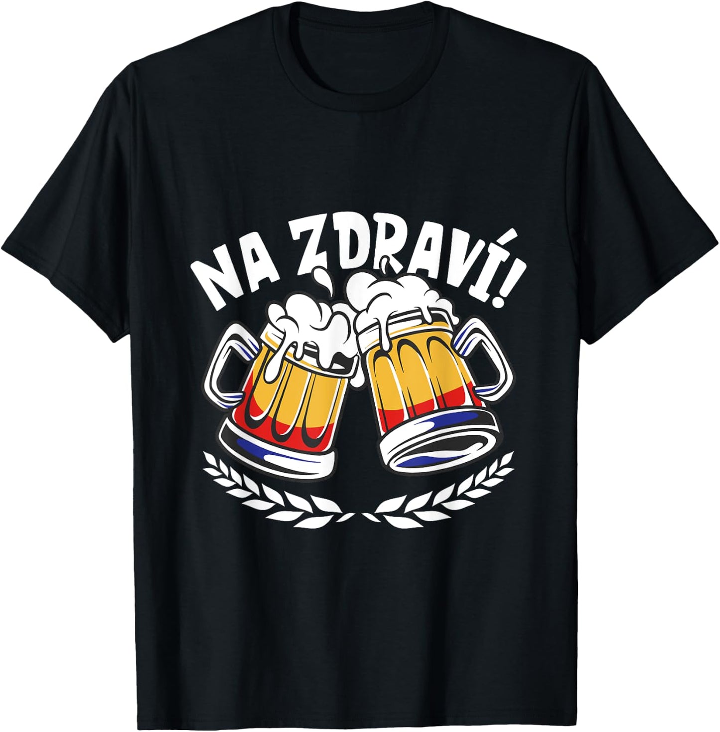 Na Zdravi - Czech toast T-Shirt - T-Shirt | Black