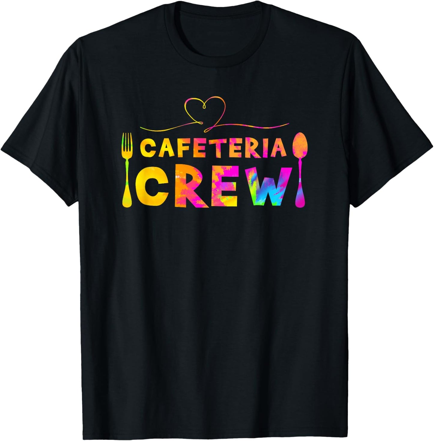 Cafeteria Crew - Lunch Ladies Rock - Proud School Cook Quote T-Shirt - T-Shirt | Black