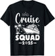 Cruise Squad 2025 Vacation Matching Family T-Shirt - T-Shirt | Black