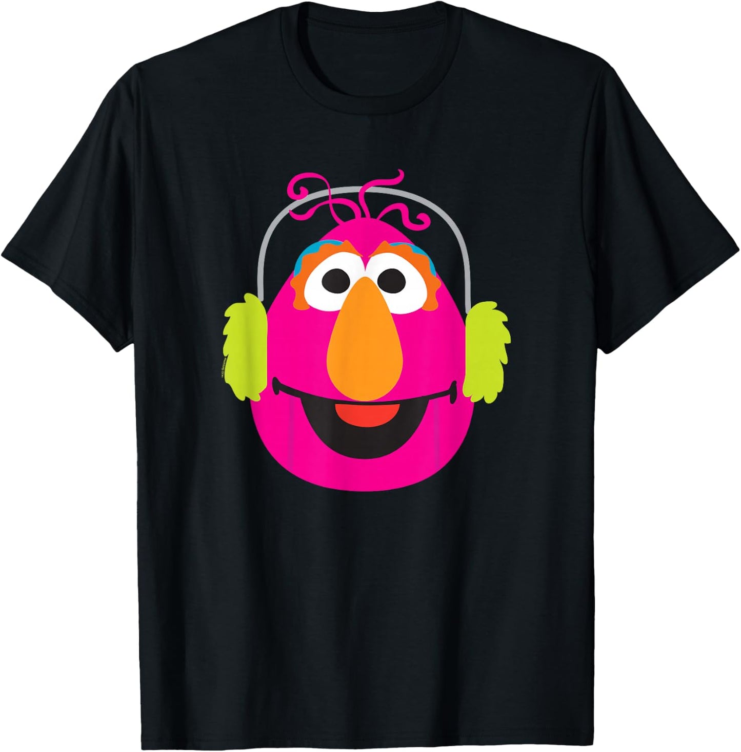 Sesame Street Christmas Nutcracker Telly Monster T-Shirt - T-Shirt | Black