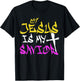 Jesus Is My Savior Graffiti Spray Street Art Drawing Artist T-Shirt - T-Shirt | Black