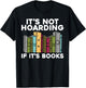 Cool Books Art Men Women Read Books Bookworm Library Reading T-Shirt - T-Shirt | Black