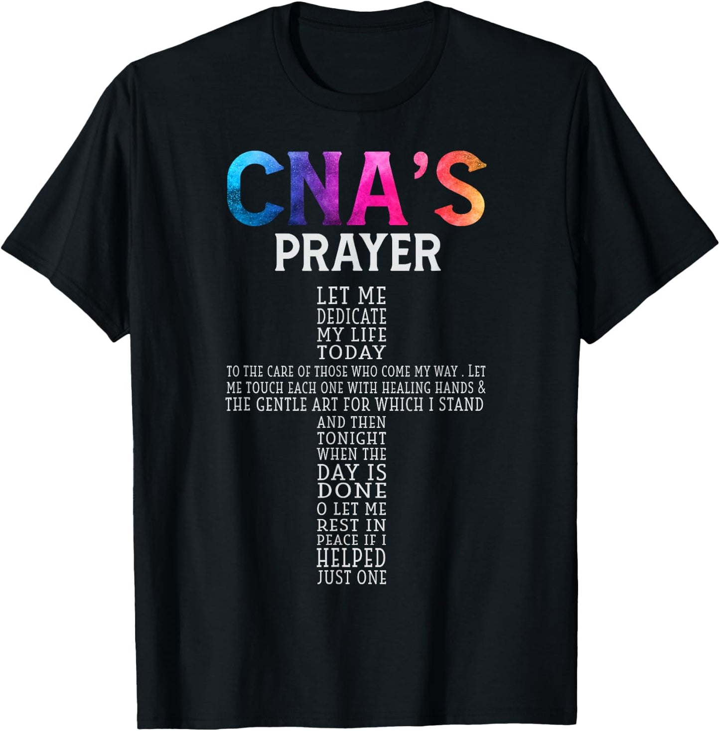 CNA Certified Nursing Assistant Gifts CNA Humor Women's Black Short Sleeve Small T-Shirt - T-Shirt | Black