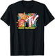 MTV - Retro Collage Logo T-Shirt - T-Shirt | Black