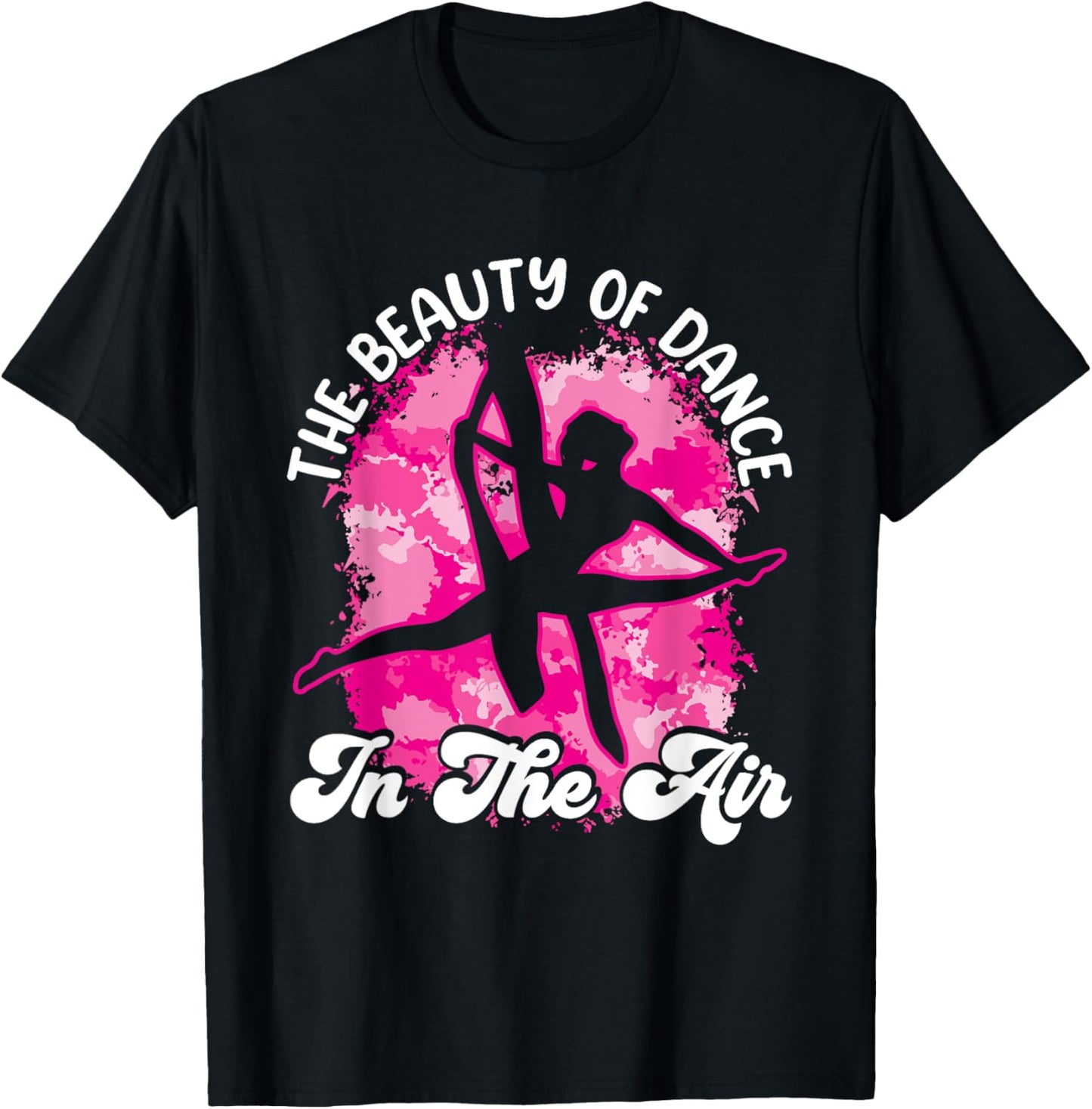 Aerial Silks yoga The Beauty of Dance Aerialist Aerial Silks T-Shirt - T-Shirt | Black