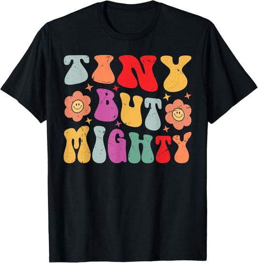 Tiny But Mighty - Funny Short Girls - Petite Girlfriend T-Shirt - T-Shirt | Black