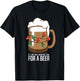 It's The Most Wonderful Time For A Beer Funny Christmas T-Shirt - T-Shirt | Black