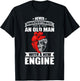Heart Transplant Funny & Old Man Heart Surgery T-Shirt - T-Shirt | Black