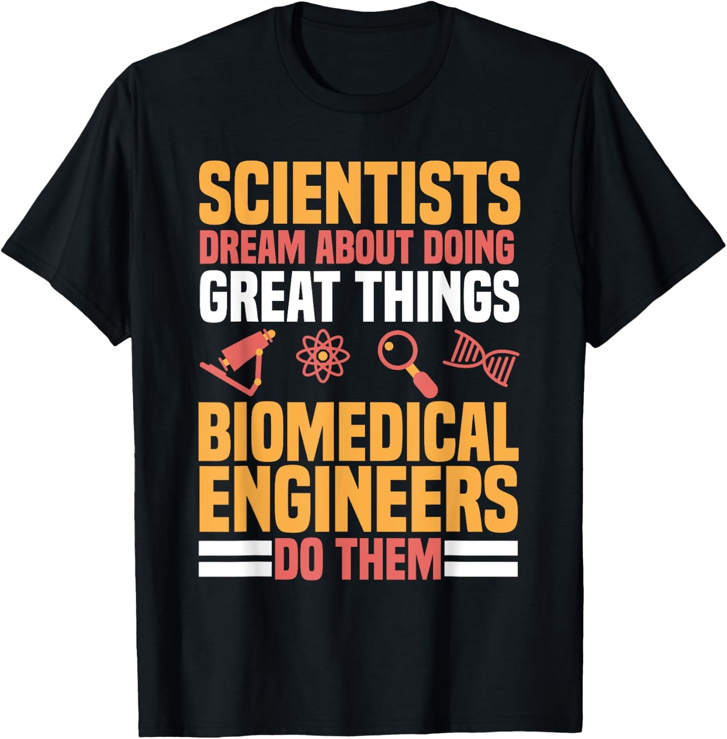 Biomedical Engineering Bioengineer Medical Engineer BMET T-Shirt - T-Shirt | Black